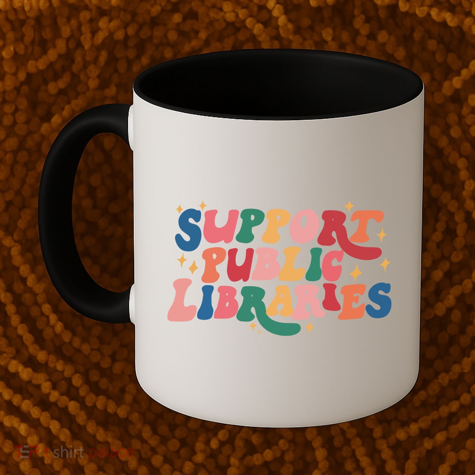 Support Public Libraries 4th Of July Coffee Mug