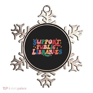 Support Public Libraries 4th Of July Ornament