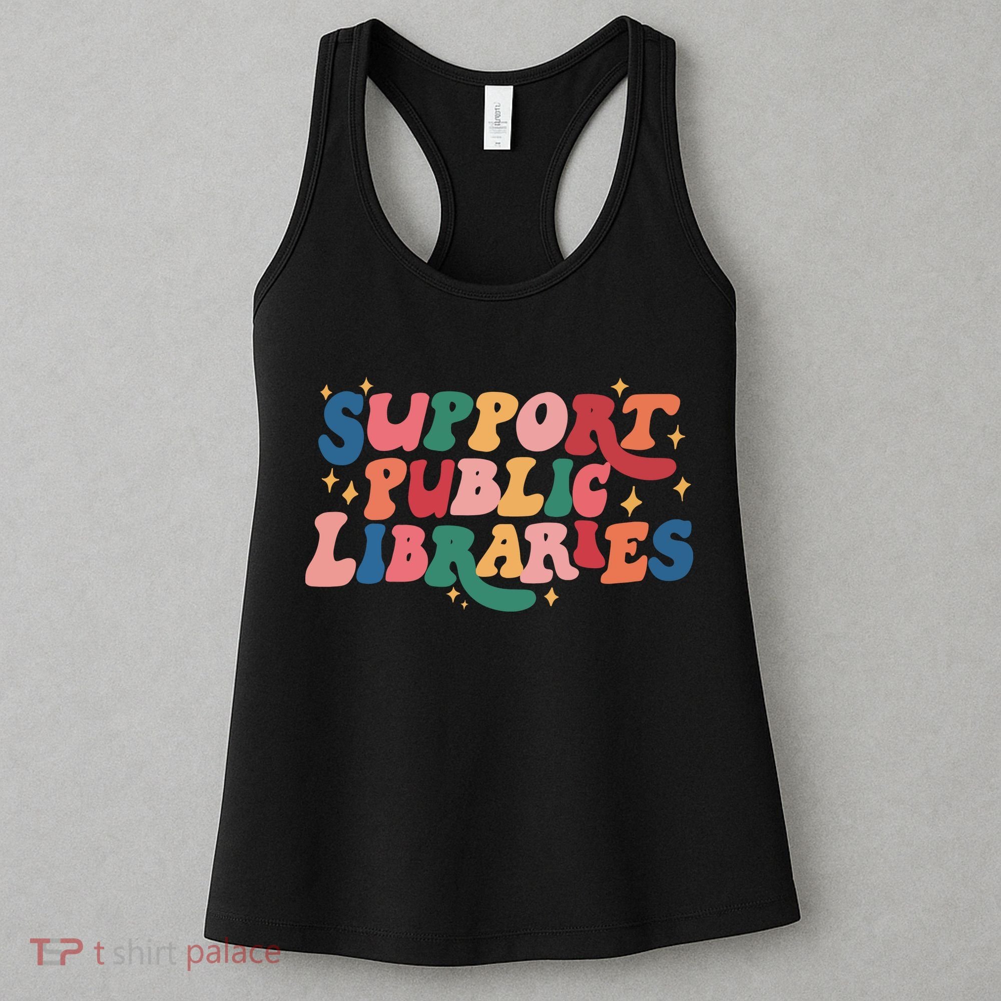 Support Public Libraries 4th Of July Women's Tank Top