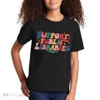 Support Public Libraries 4th Of July Kids T-Shirt thumb 2