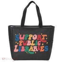 Support Public Libraries 4th Of July Tote Bag thumb 0
