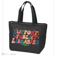Support Public Libraries 4th Of July Tote Bag thumb 3