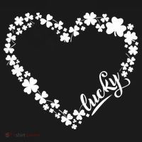 St. Patrick Lucky Clover Heart Shamrock Lucky Apron thumb 3