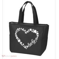 St. Patrick Lucky Clover Heart Shamrock Lucky Tote Bag thumb 3