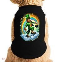 St Paddy Lucky St Patricks Day Bigfoot Doggie Tank thumb 0