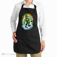 St Paddy Lucky St Patricks Day Bigfoot Apron thumb 2