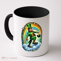 St Paddy Lucky St Patricks Day Bigfoot Coffee Mug thumb 0