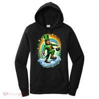 St Paddy Lucky St Patricks Day Bigfoot Women's Hoodie thumb 0