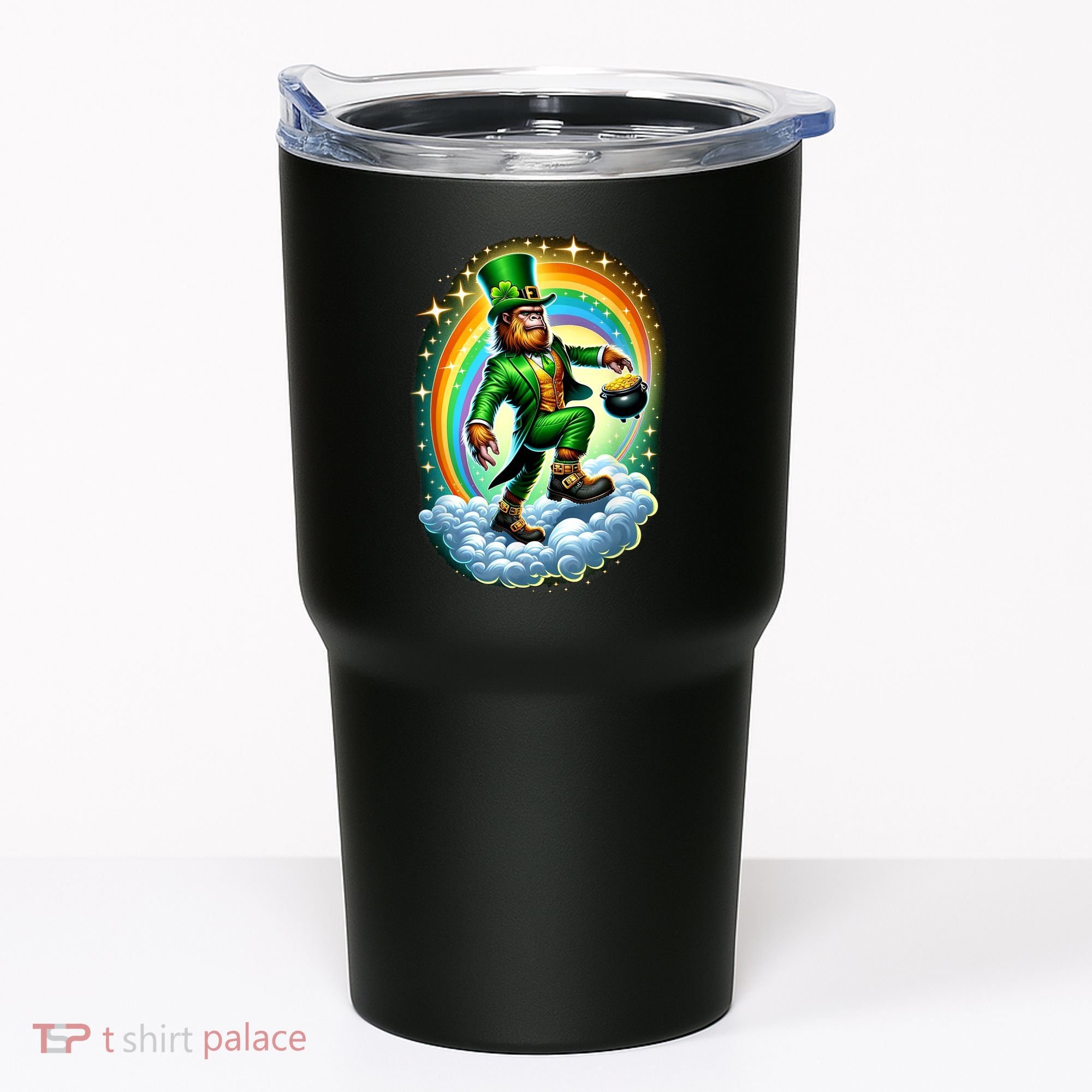 St Paddy Lucky St Patricks Day Bigfoot Tumbler