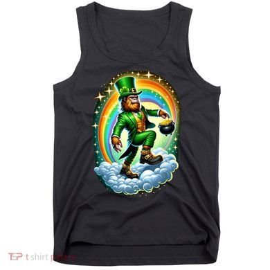 St Paddy Lucky St Patricks Day Bigfoot Tank Top