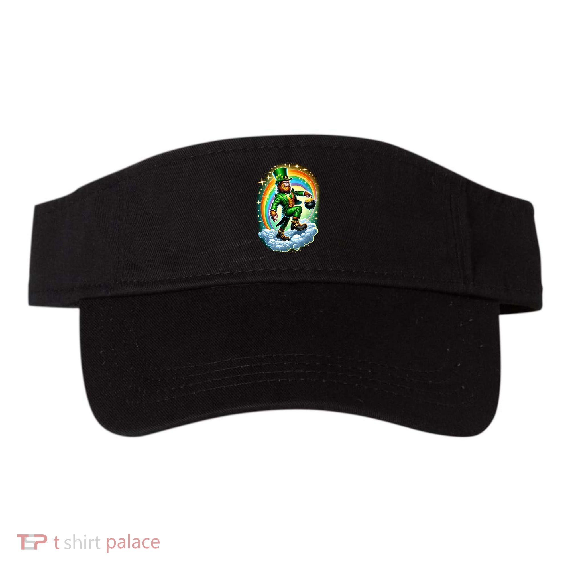 St Paddy Lucky St Patricks Day Bigfoot Visor