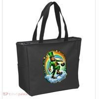 St Paddy Lucky St Patricks Day Bigfoot Tote Bag thumb 2
