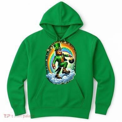 St Paddy Lucky St Patricks Day Bigfoot Hoodie