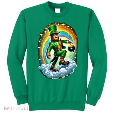 St Paddy Lucky St Patricks Day Bigfoot Sweatshirt