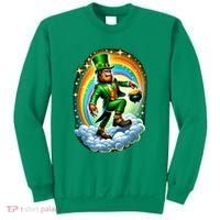 St Paddy Lucky St Patricks Day Bigfoot Sweatshirt thumb 0