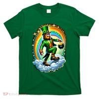 St Paddy Lucky St Patricks Day Bigfoot T-Shirt thumb 0