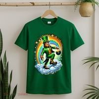 St Paddy Lucky St Patricks Day Bigfoot T-Shirt thumb 2