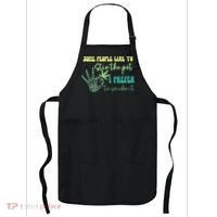 Some People Like To Stir The Pot I Prefer To Smoke It Marijuana Weed 420 Days Apron thumb 0