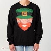 St Patrick Leprechaun Head Women's Sweatshirt thumb 0