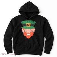 St Patrick Leprechaun Head Hoodie thumb 0