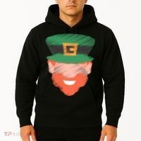 St Patrick Leprechaun Head Hoodie thumb 2