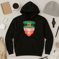 St Patrick Leprechaun Head Hoodie thumb 3