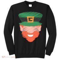 St Patrick Leprechaun Head Sweatshirt thumb 0