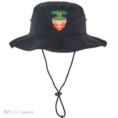 St Patrick Leprechaun Head Bucket Hat