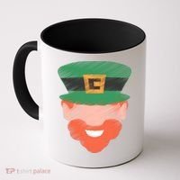 St Patrick Leprechaun Head Coffee Mug thumb 0