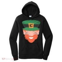 St Patrick Leprechaun Head Women's Hoodie thumb 0