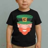 St Patrick Leprechaun Head Toddler T-Shirt thumb 2