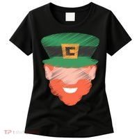 St Patrick Leprechaun Head Women's T-Shirt thumb 0