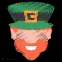 St Patrick Leprechaun Head Kids T-Shirt thumb 4