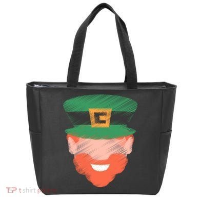 St Patrick Leprechaun Head Bag