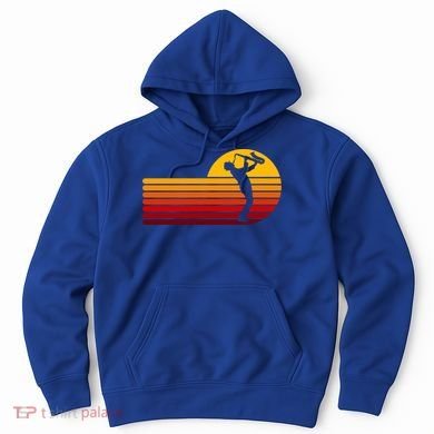 Saxophone Player Lovers Music Playing Retro Vintage Cool Gift Hoodie
