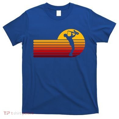 Saxophone Player Lovers Music Playing Retro Vintage Cool Gift T-Shirt