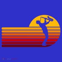 Saxophone Player Lovers Music Playing Retro Vintage Cool Gift T-Shirt thumb 7