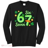 St Patrick's Lucky 67 Six Seven 6-7 Meme Sweatshirt thumb 0