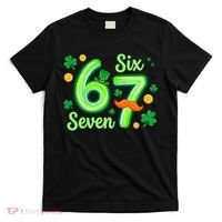 St Patrick's Lucky 67 Six Seven 6-7 Meme T-Shirt thumb 0