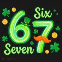 St Patrick's Lucky 67 Six Seven 6-7 Meme Visor thumb 3