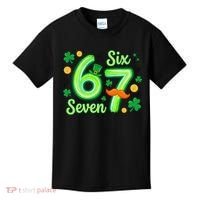 St Patrick's Lucky 67 Six Seven 6-7 Meme Kids T-Shirt thumb 0