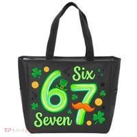 St Patrick's Lucky 67 Six Seven 6-7 Meme Tote Bag thumb 0