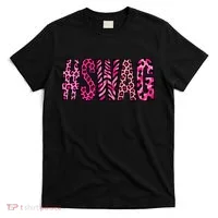 #SWAG Pink Leopard Print Cool T-Shirt thumb 0