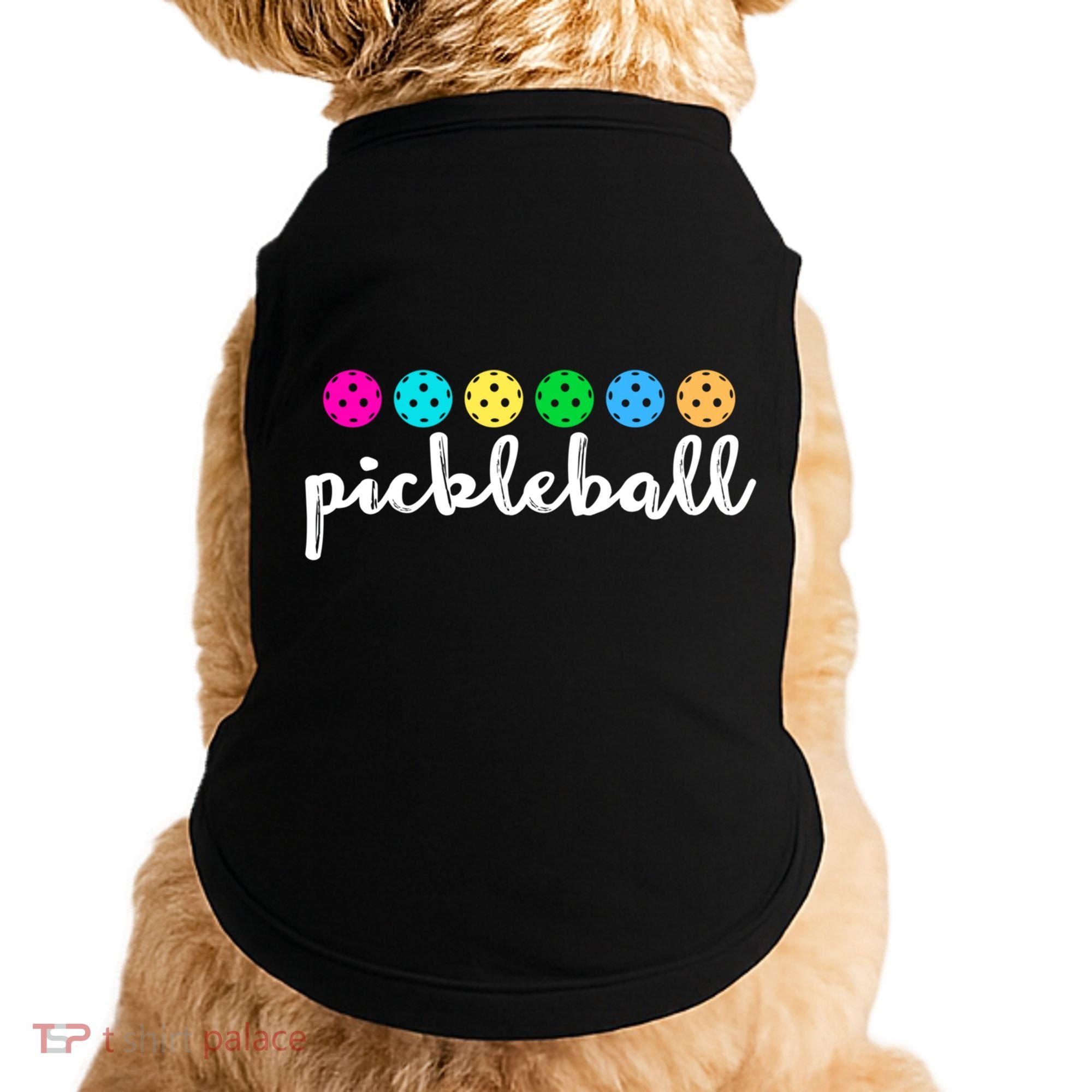 S Pickleball Lovers Cute Cool Gift Doggie Tank