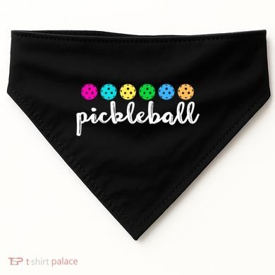 S Pickleball Lovers Cute Cool Gift USA-Made Doggie Bandana