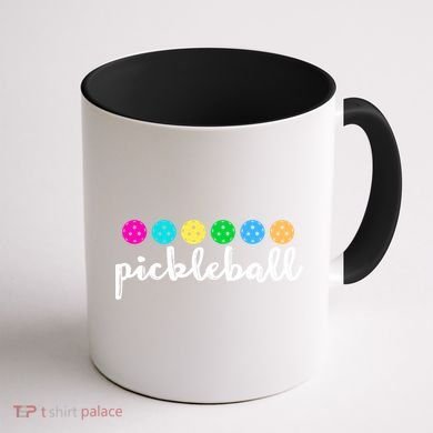 S Pickleball Lovers Cute Cool Gift Coffee Mug back