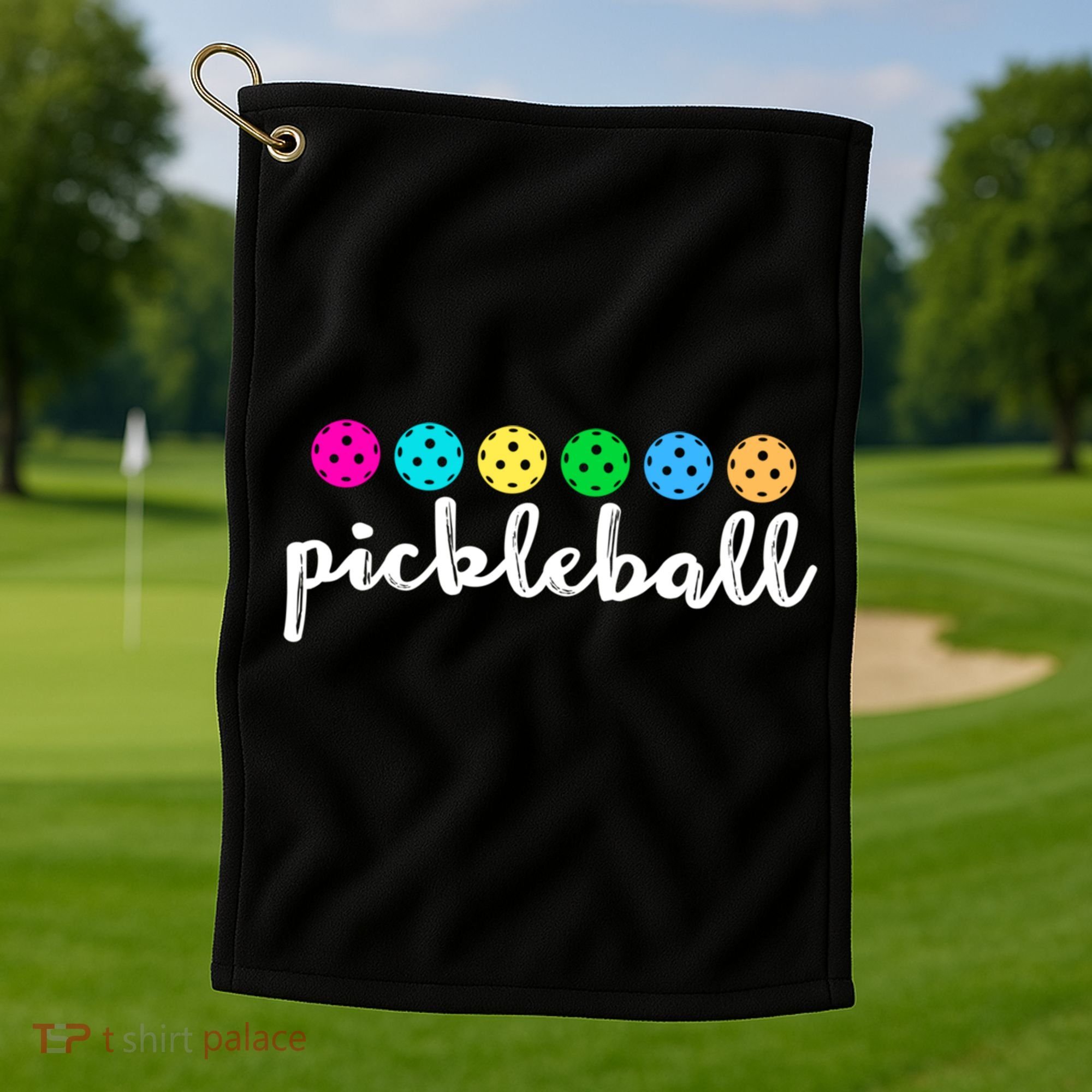 S Pickleball Lovers Cute Cool Gift Golf Towel