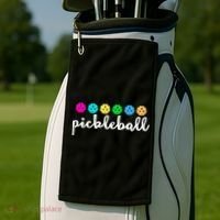 S Pickleball Lovers Cute Cool Gift Golf Towel thumb 2