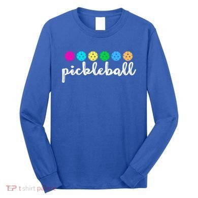 S Pickleball Lovers Cute Cool Gift Long Sleeve Shirt