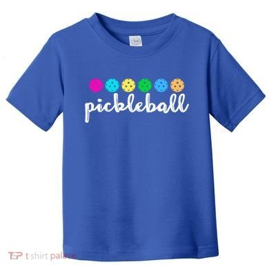 S Pickleball Lovers Cute Cool Gift Toddler T-Shirt